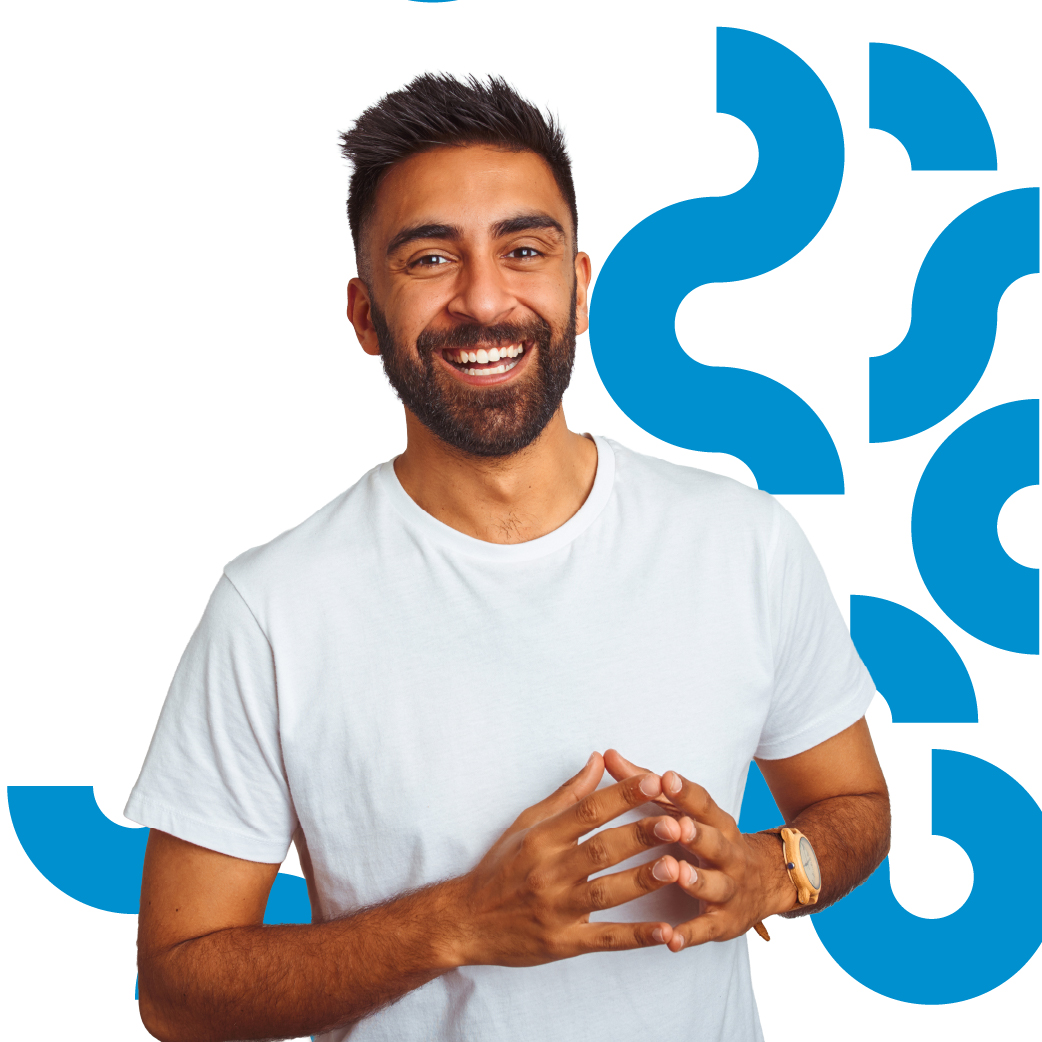 man smiling man smiling